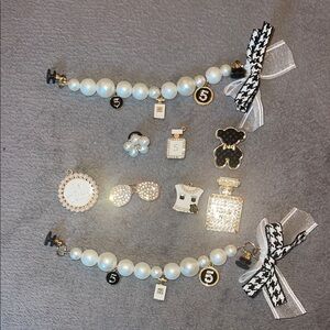 Bling Shoe Croc Charms for Women and Girls, Luxury Jewelry Clog Shoes Decoration